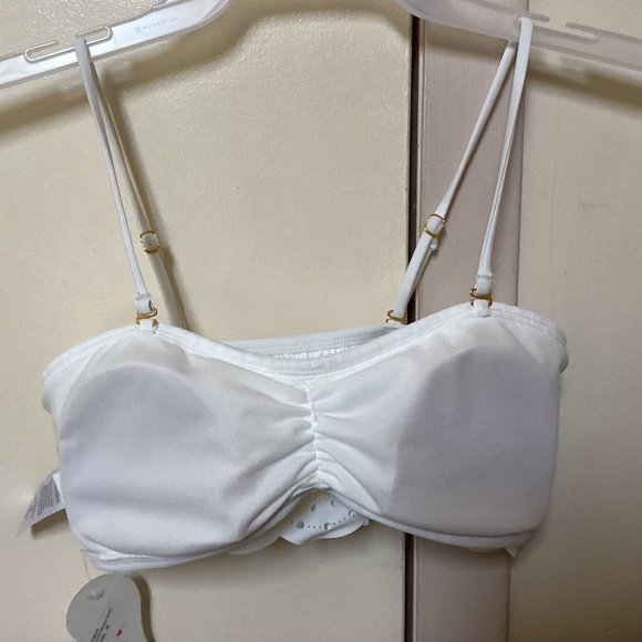 Sugar Coast White Hyacinth Swim Top Size M NWT for sale - Picture 10 of 13